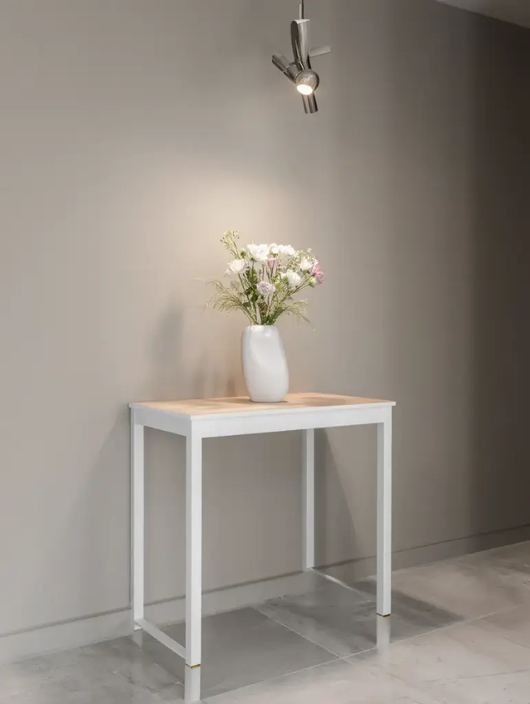 White console